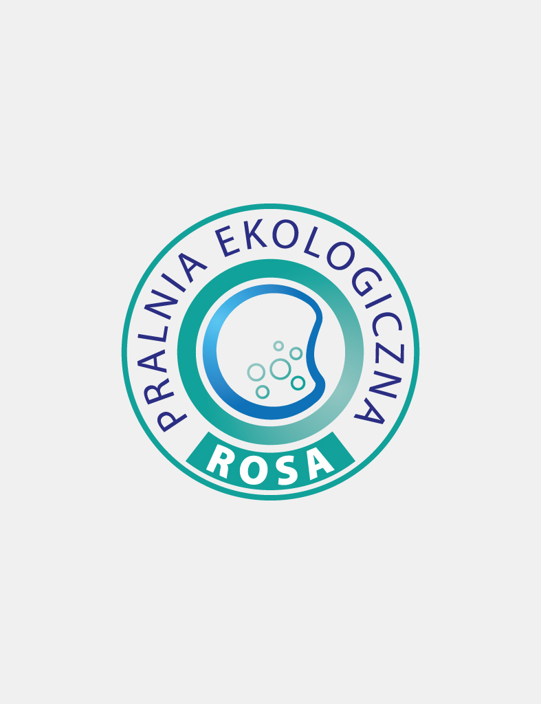 Projekt logo pralni ekologicznej ROSA