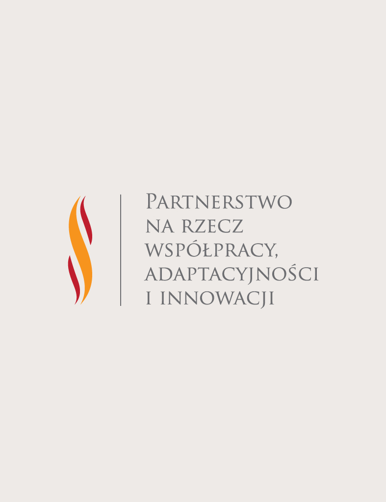 Projekt logo Partnerstwo na rzecz współpracy, adaptacyjności i innowacji
