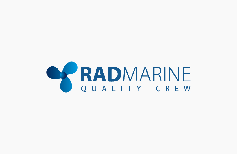 Projekt logo Rad Marine