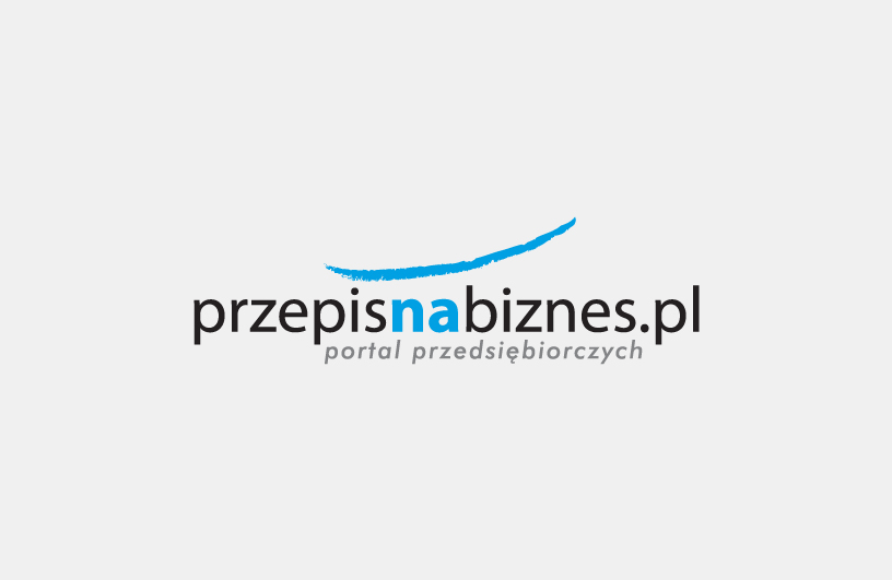 Projekt logo Przepis na biznes