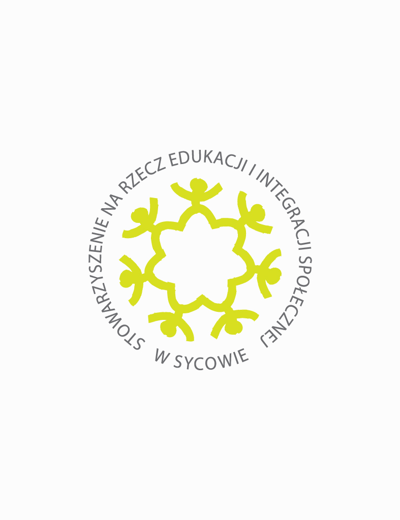 Projekt logo Stowarzyszenia na Rzecz Edukacji i Integracji Społecznej w Sycowie