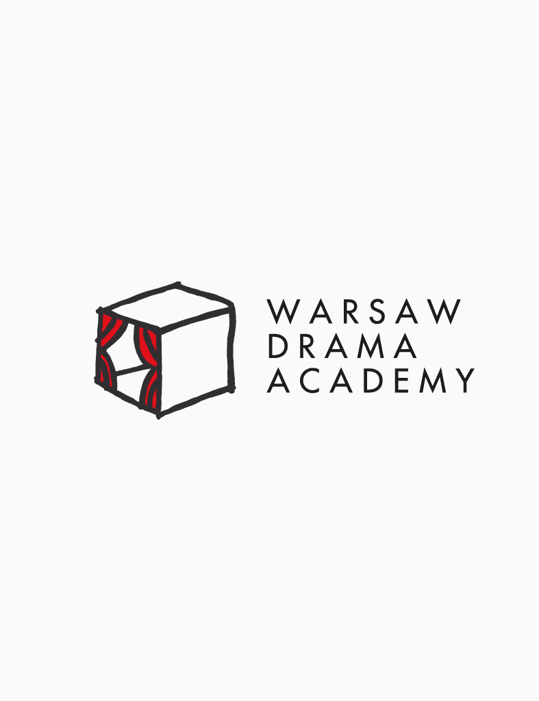 Projekt logo Warsaw Drama Academy